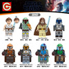 G0102 TV Movie Series Rey Bobby Fett The Mandalorian Minifigures