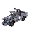 MOC WWII US Military M3A1 Reconnaissance Armored Vehicle
