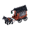 MOC Medieval Military Warhorse Wolves Prison Wagons Oxen War Scene Weapons
