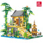 1945 pcs JIESTAR 59093 Bamboo House