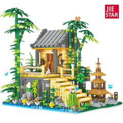 1945 pcs JIESTAR 59093 Bamboo House – Joy Bricks