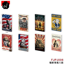 FJPJ006 Radiation series printing posters 8 models