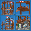 2174 pcs MouldKing 11013 Double Helix Roller Coaster