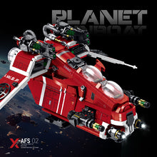 1107pcs ZAPE 98002 Republic Gunboat