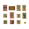 Medieval Ancient Rome Signs Road Signs Wood Grain Prints Minifigures Accessories