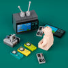 Creative mini TV game console scene assembly