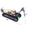 Military World War II French Renault Light Engineering Tank Artillery Vehicle
