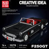 1430PCS MouldKing 10278 Vintage American Convertible
