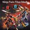 1707PCS The Twin Titan Mechs