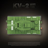 472pcs QUANGUAN 100248 KV-2 HEAVY TANK
