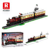 2108pcs Reobrix 66087 Great Western Railway Steam Train