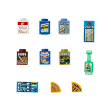 Fast food set printed parts minifigure accessories