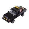 MOC City Life Minifigures Police Car Engineering Vehicle Tricycle Snowplow Truck