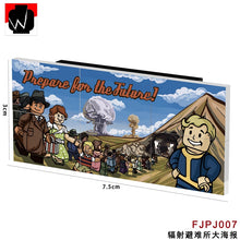 FJPJ007 FJPJ008 Radiation series printing poster