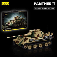 1678PCS 12G0 97059 WWII German Panther II Tank