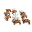 65388 Bulldog  French Bulldog  puppy animal 2pcs