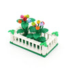 Flowering cactus, tulip, sunflower, cactus vine combination