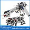 (Ship from US warehouse)1808 pcs Republic Dropship with AT-OT Walker
