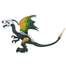 medieval dragons, green dragons Minifigures