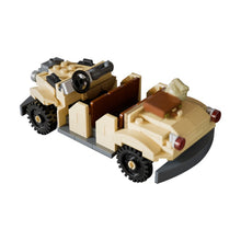 (Gobricks version) 207pcs MOC-209306 EMV Troop Transport - Indiana Jones Adventure Ride Vehicle