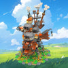 (Gobricks version) 1243pcs MOC Howl's Moving Castle
