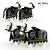 76901 Mounted police horse Minifigures