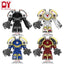 DY756-759 Warhammer 40K Astartes Saturn Terminator Minifigures
