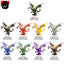 W1501-1509 Armored Dragon Minifigures
