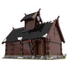 1012pcs MOC-104429 Viking God House