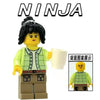 AIP3-1—AIP3-6 Phantom Ninja Casual Wear Series Minifigures