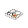 PARTS 3068 2x2 Smooth Printed Part 5PCS