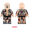 WS001-006 Classic presbyopia gangster tattoo Minifigures