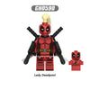 G0175 Super heroes series Deadpool & Wolverine minifigures