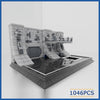1046pcs MOC-74968 Imperial Hangar Minifigures Display