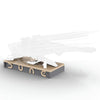 374PCS MOC-182553；Dune（Ornithopter Display Stand）