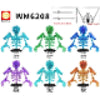 WM6208 Japanese anime Minifigures