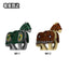 N811-812 Medieval Castle Green Dragon Wolf Knight War Horse Minifigures