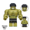 TV6216 TV6217 TV6218 New Captain America Hulk Hulk in the Superhero Series Minifigures (new, updating)