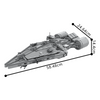 (Gobricks version) 1509pcs MOC Imperial Arquitens class light cruiser