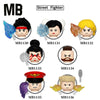 MB1130-1136 Street Fighter Series Minifigures