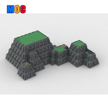 753pcs MOC-98738 Modular Rock Base