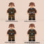 MTZ015-018 WWII Autumn Camouflage German Soldier Minifigures