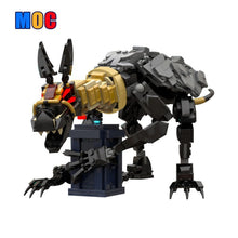 (Gobricks version) 692pcs MOC-206042 Sutekh (Doctor who) and Tardis