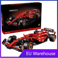 (Ship from European warehouse) 1361 pcs Ferrari SF-24 F1 Car