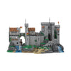 (Gobricks version) 8812PCS MOC-198048 Lion Knight's Castle (BASE UPGRADE) - OPEN CASTLE DESIGN