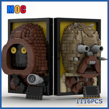 1116pcs MOC-77355 Tatooine 3D Frames - Tusken Raider and Jawa