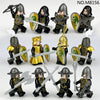 M8141 M8142 M8143 M8144 M8149 M8154 M8156 Medieval series of knights Minifigures