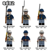 N417-422 Union Infantry Cavalry Minifigures (new, updating)