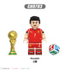 G0200 G0201 Soccer superstar Minifigures(new, updating)