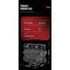 4719pcs Reobrix 33017 Engine V12